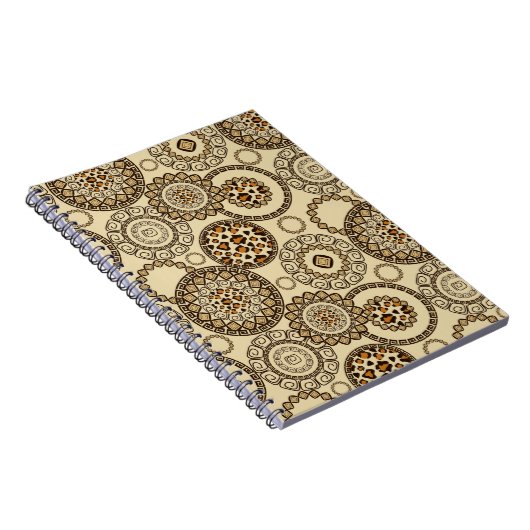 Afrikaanse cheetah huidpatroon 3 notitieboek (Rechterzijde)