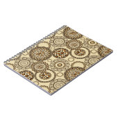 Afrikaanse cheetah huidpatroon 3 notitieboek (Linkerzijde)