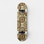 Afrikaanse cheetah huidpatroon 3 persoonlijk skateboard (Voorkant)
