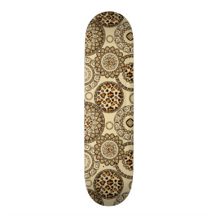 Afrikaanse cheetah huidpatroon 3 persoonlijk skateboard