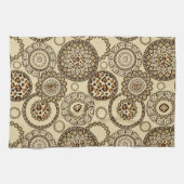 Afrikaanse cheetah huidpatroon 3 theedoek (Horizontaal)