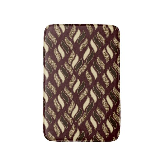 Afrikaanse cheetah-huidpatroon badmat (Voorkant Verticaal)