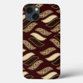 Afrikaanse cheetah-huidpatroon Case-Mate iPhone case (Achterkant)