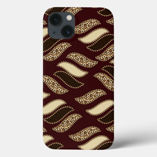 Afrikaanse cheetah-huidpatroon Case-Mate iPhone case (Achterkant)