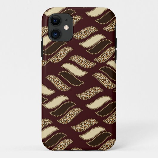Afrikaanse cheetah-huidpatroon Case-Mate iPhone case (Achterkant)