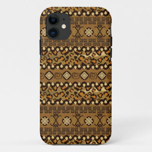 Afrikaanse cheetah-huidpatroon iPhone 11 hoesje
