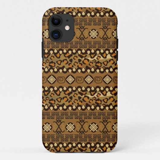 Afrikaanse cheetah-huidpatroon Case-Mate iPhone case (Achterkant)