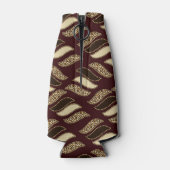 Afrikaanse cheetah-huidpatroon flesjeskoeler (Achterkant)