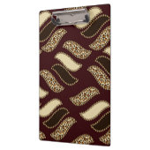 Afrikaanse cheetah-huidpatroon klembord (Links)