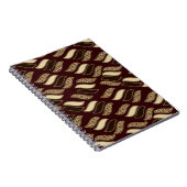 Afrikaanse cheetah-huidpatroon notitieboek (Rechterzijde)