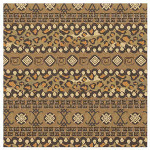 Afrikaanse cheetah-huidpatroon stof