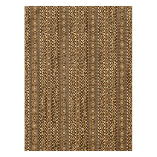 Afrikaanse cheetah-huidpatroon tafelkleed (Voorkant)