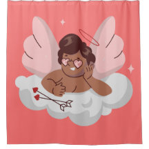 afrikaanse cherub angel zwarte cupido valentijnen