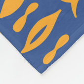 Afrikaanse Chevrons: Etnisch stampatroon Fleece Deken (Hoek)