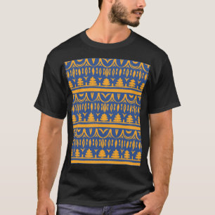 Afrikaanse Chevrons: Etnisch stampatroon T-shirt