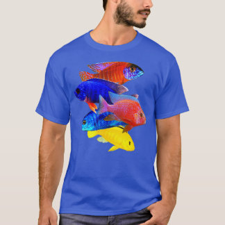 Afrikaanse cichlids Peacock Cichlid Breeders Keepe T-shirt