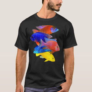 Afrikaanse cichlids Peacock Cichlid Breeders Keepe T-shirt