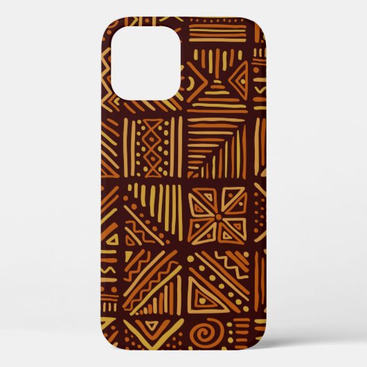 Afrikaanse confrontatie naadloos in etnische stamm Case-Mate iPhone case (Achterkant)