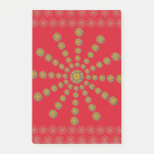 Afrikaanse Cool Zonnebloem Polka Dot Art Print Des Post-it® Notes (Voorkant)