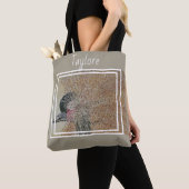 Afrikaanse Crane Bird Tote Bag (Dichtbij)