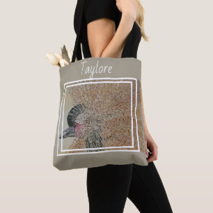Afrikaanse Crane Bird Tote Bag