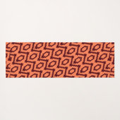 Afrikaanse Cream Chocolade Minimal Patroon Yogamat (Achterkant (horizontaal))