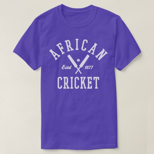 AFRIKAANSE CRICKET T-SHIRT (Design voorkant)