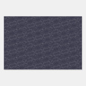 Afrikaanse cultuur zwart-wit inpakpapier vel (Voorkant 3)