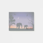 Afrikaanse dageolifanten - post-it® notes (Voorkant)