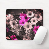 Afrikaanse Daisies Flower Art Muismat (Met muis)