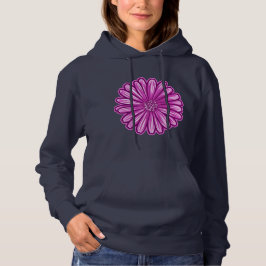 Afrikaanse Daisy Flower, realistische illustratie Hoodie
