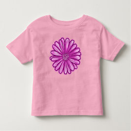 Afrikaanse Daisy Flower, realistische illustratie Kinder Shirts