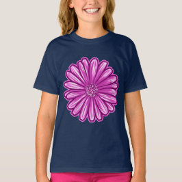 Afrikaanse Daisy Flower, realistische illustratie T-shirt