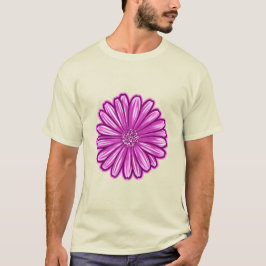 Afrikaanse Daisy Flower, realistische illustratie T-shirt