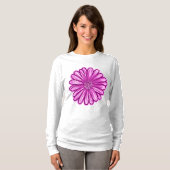 Afrikaanse Daisy Flower, realistische illustratie T-shirt (Voorkant volledig)