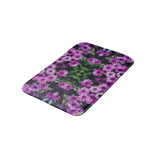  Afrikaanse Daisy Flowers Kijk Abstract Badmat (Gekanteld)