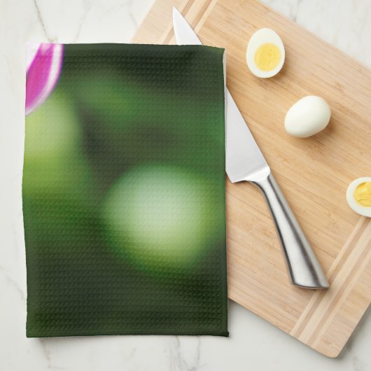 Afrikaanse daisy theedoek (Quarter Fold)