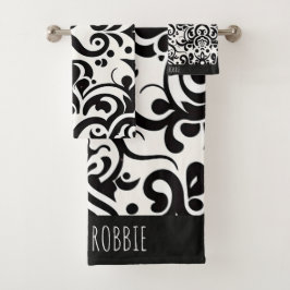 Afrikaanse Damask Bad Handdoek