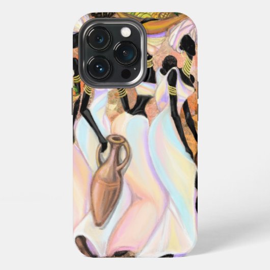 Afrikaanse Dames iPhone Hoesje iPhone 13 Pro Hoesje (Achterkant)