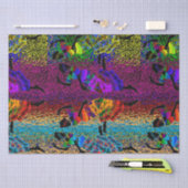 Afrikaanse dans tissuepapier (Craft)