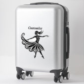 Afrikaanse Danser Silhouet Kunst Thunder_Thunder_C Sticker (Koffer)