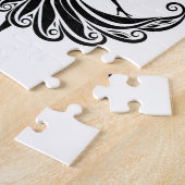 Afrikaanse danser Silhouette Art Thunder_Thunder_C Legpuzzel (Zijkant)
