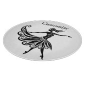 Afrikaanse danser Silhouette Art Thunder_Thunder_C Snijplank (Hoek)