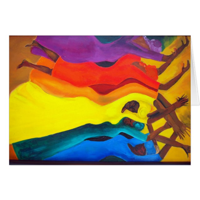 afrikaanse danseres (Voorkant Horizontaal)