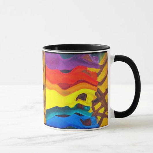 afrikaanse danseres mok (Rechts)