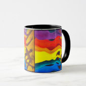 afrikaanse danseres mok (Voorkant rechts)