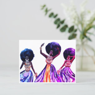 AFRIKAANSE DANSERS BRIEFKAART