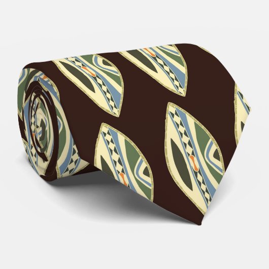 Afrikaanse Design Stropdas (Opgerold)