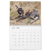 Afrikaanse dieren 12-maandenkalender kalender (Mar 2026)