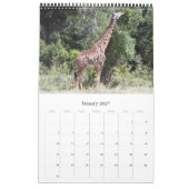 Afrikaanse dieren 2025 kalender (Jan 2027)